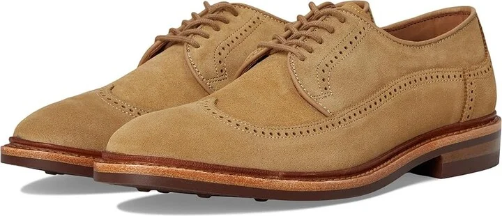 Allen Edmonds Winstonmok Derby Shoes Men's Shoes Bone Suede : 11 D (M), Leather/Rubber