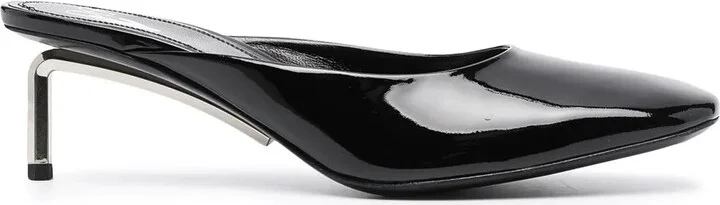 Allen square toe mules