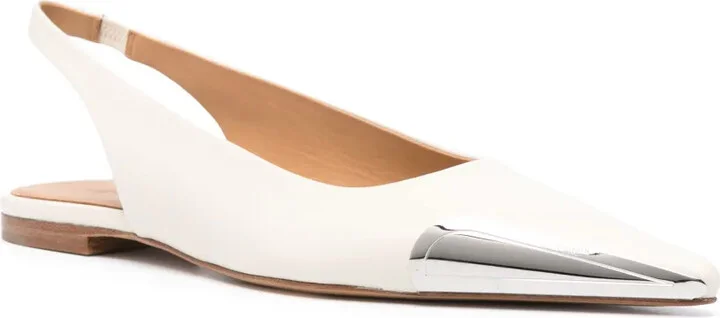 Allenframe leather ballerina shoes - Image 2