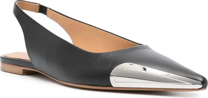 Allenframe leather ballerina shoes - Image 2