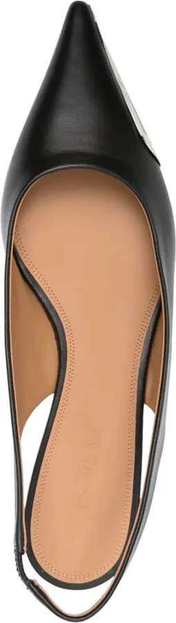 Allenframe leather ballerina shoes - Image 4