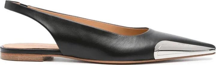 Allenframe leather ballerina shoes