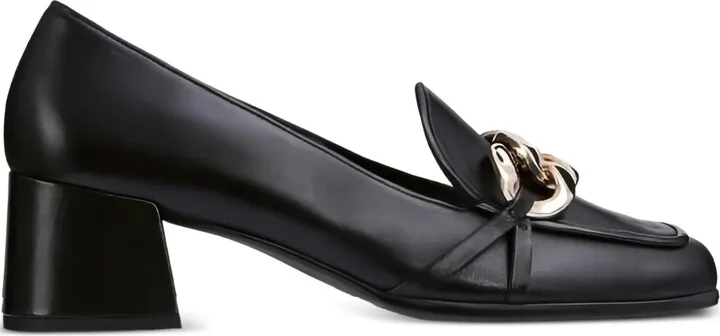 Alley block-heeled loafers