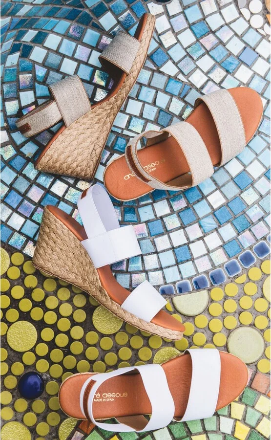 Allison Wedge Sandal - Image 6