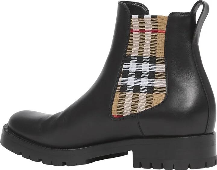 Allostock Check Chelsea Boot - Image 3