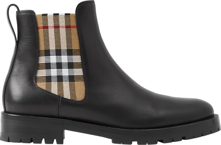 Allostock Check Chelsea Boot