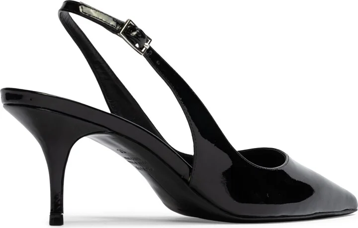 Alloy Pointed Toe Slingback Pump - Image 6