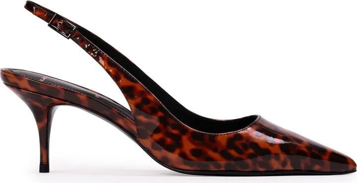 Alloy Pointed Toe Slingback Pump - Image 8