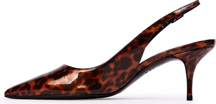 Alloy Pointed Toe Slingback Pump - Image 10