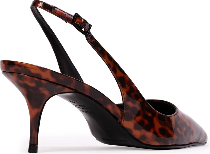 Alloy Pointed Toe Slingback Pump - Image 11