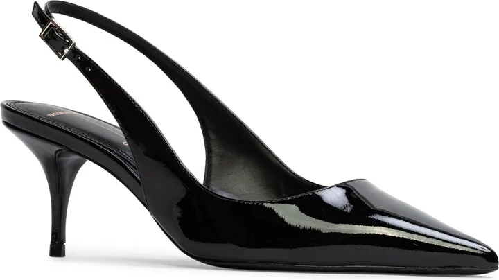 Alloy Pointed Toe Slingback Pump