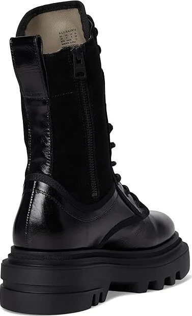AllSaints Alexia Boot Women's Boots Black Shine : 7 M, Leather - Image 4