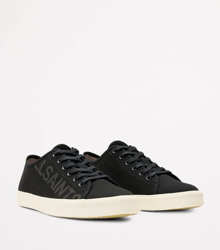 AllSaints Biggy Logo Low-Top Sneakers - Image 2