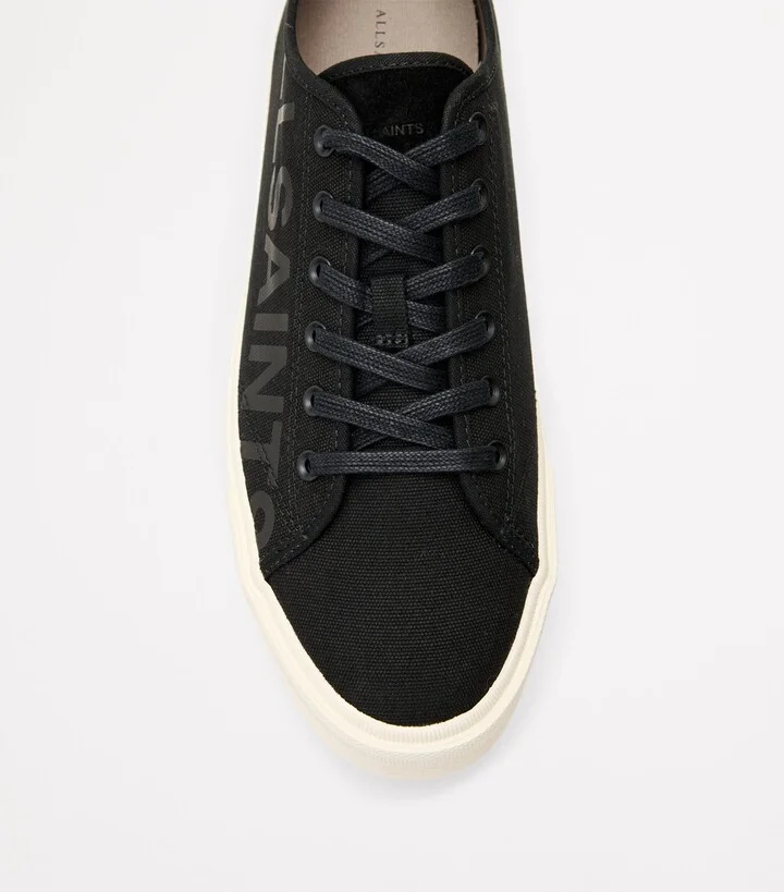 AllSaints Biggy Logo Low-Top Sneakers - Image 3