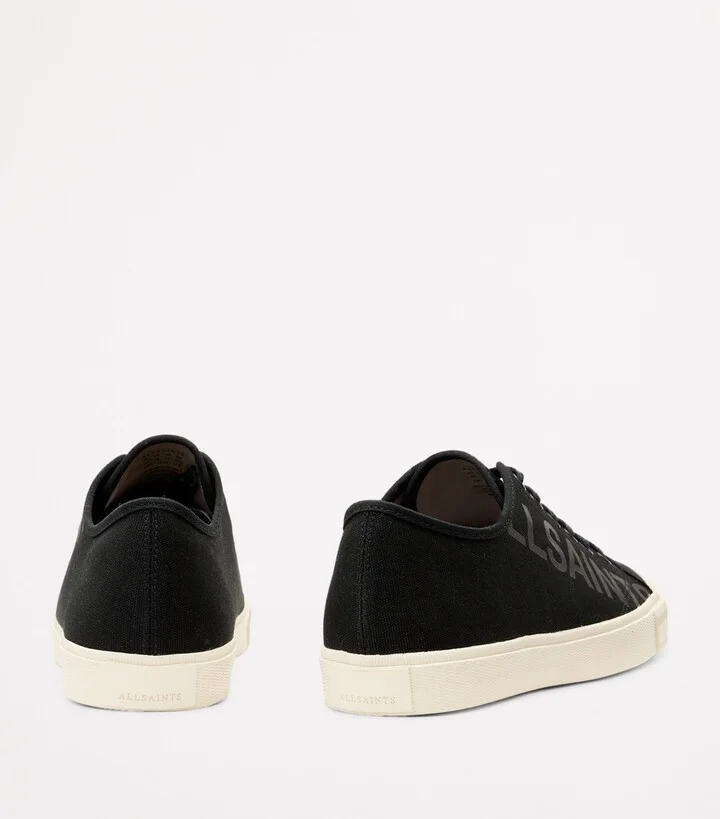 AllSaints Biggy Logo Low-Top Sneakers - Image 4