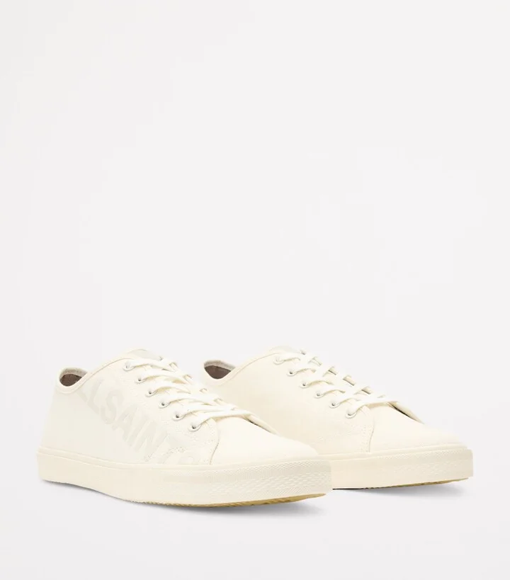 AllSaints Biggy Logo Low-Top Sneakers - Image 2