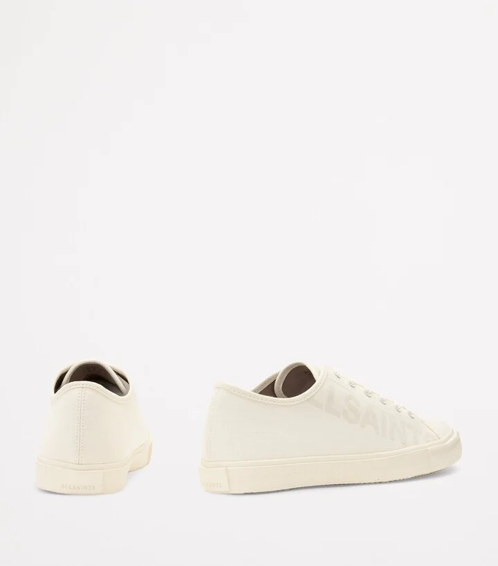 AllSaints Biggy Logo Low-Top Sneakers - Image 4