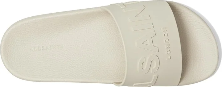 AllSaints Biggy Slider Women's Wedge Shoes Chalk White : 9 M, Rubber - Image 2