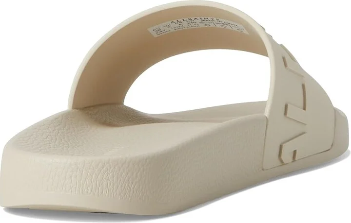 AllSaints Biggy Slider Women's Wedge Shoes Chalk White : 9 M, Rubber - Image 4