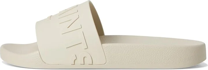 AllSaints Biggy Slider Women's Wedge Shoes Chalk White : 9 M, Rubber - Image 6