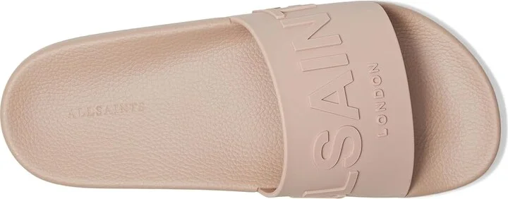 AllSaints Biggy Slider Women's Wedge Shoes Chalk White : 9 M, Rubber - Image 8