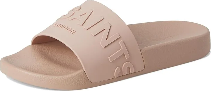 AllSaints Biggy Slider Women's Wedge Shoes Chalk White : 9 M, Rubber - Image 11