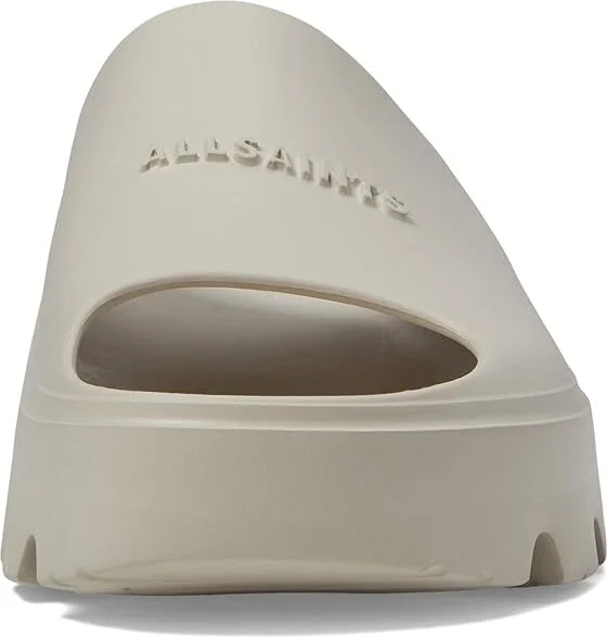 AllSaints Eclipse Flatform Women's Shoes Chalk White : 7 M, Synthetic - Image 2