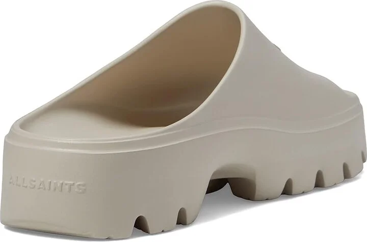 AllSaints Eclipse Flatform Women's Shoes Chalk White : 7 M, Synthetic - Image 4