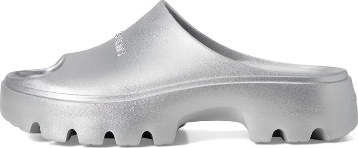 AllSaints Eclipse Slider Women's Wedge Shoes Silver : 6 M, Synthetic - Image 6