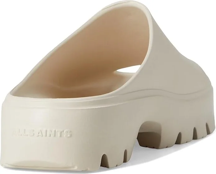 AllSaints Eclipse Slider Women's Wedge Shoes Silver : 6 M, Synthetic - Image 10
