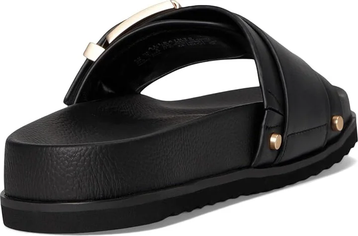 AllSaints Ellie Stud Slider Women's Sandals Black 1 : 8 M, Leather - Image 4