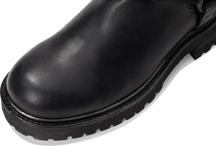 AllSaints Hank Biker Boots Men's Boots Black : 7 M, Leather/Rubber - Image 2