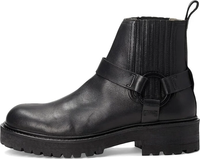 AllSaints Hank Biker Boots Men's Boots Black : 7 M, Leather/Rubber - Image 6