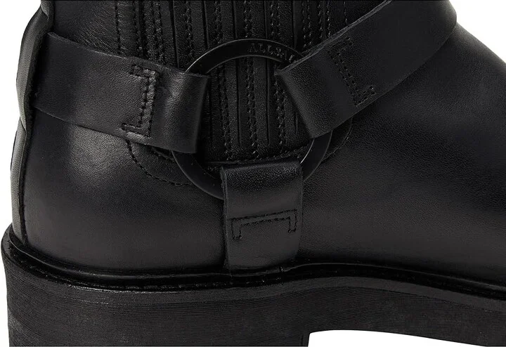 AllSaints Hank Biker Boots Men's Boots Black : 7 M, Leather/Rubber - Image 7