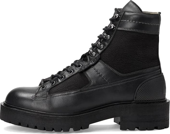 AllSaints Hank Combat Boots Men's Boots Black : 9 M, Leather - Image 6