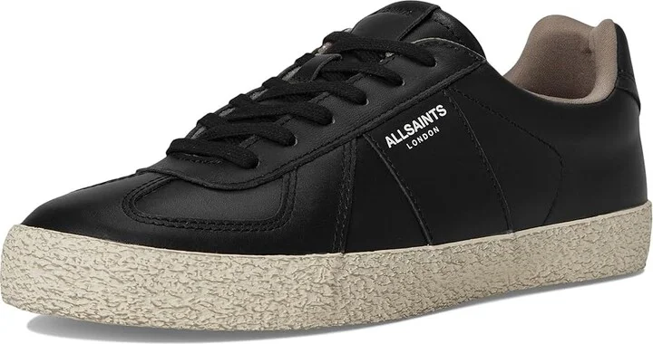 AllSaints Jaimee Leather Low Top Men's Lace-up Boots Black/White : 12 M - Image 5