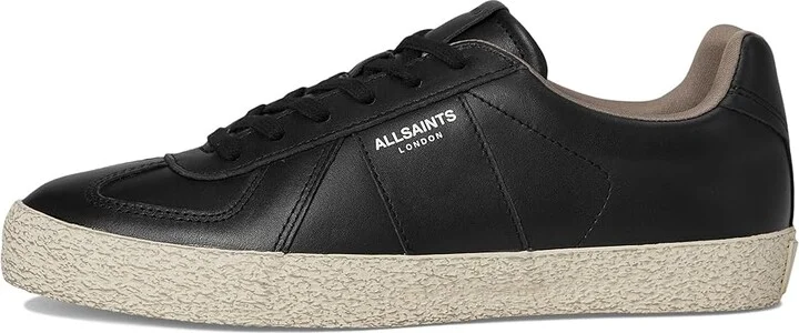 AllSaints Jaimee Leather Low Top Men's Lace-up Boots Black/White : 12 M - Image 6