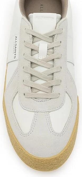 AllSaints Jaimee Sneakers Women's Shoes White : 10 M, Suede - Image 2