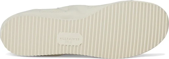 AllSaints Kenny Runner Women's Shoes Chalk White : 8 M, Leather - Image 3