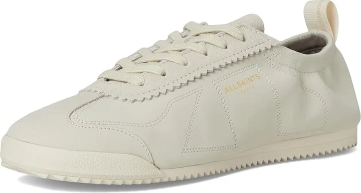 AllSaints Kenny Runner Women's Shoes Chalk White : 8 M, Leather - Image 5