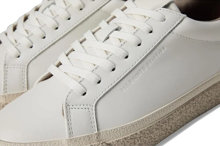 AllSaints Klop Leather Low Top Men's Lace-up Boots White : 12 M - Image 7