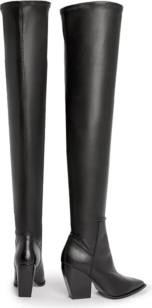AllSaints Lara Boots Women's Boots Black : 6 M, Leather - Image 3