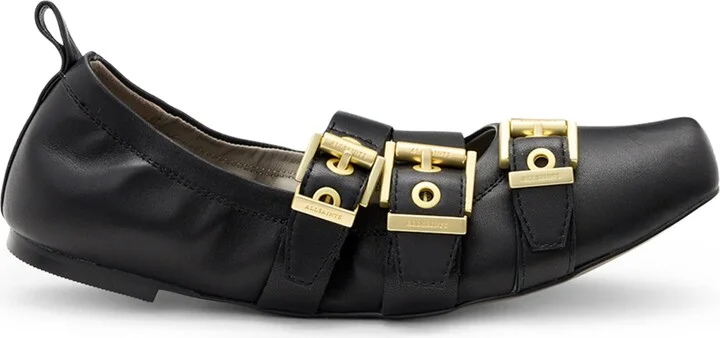 AllSaints Leather Aurora Ballet Flats