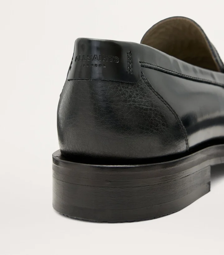 AllSaints Leather Bloom Loafers - Image 2