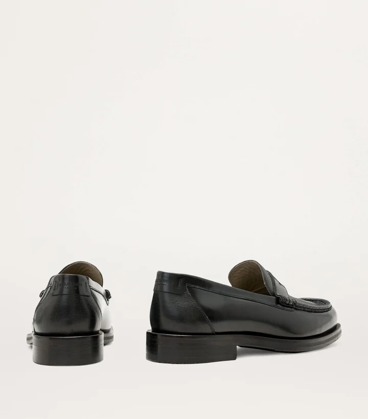 AllSaints Leather Bloom Loafers - Image 5