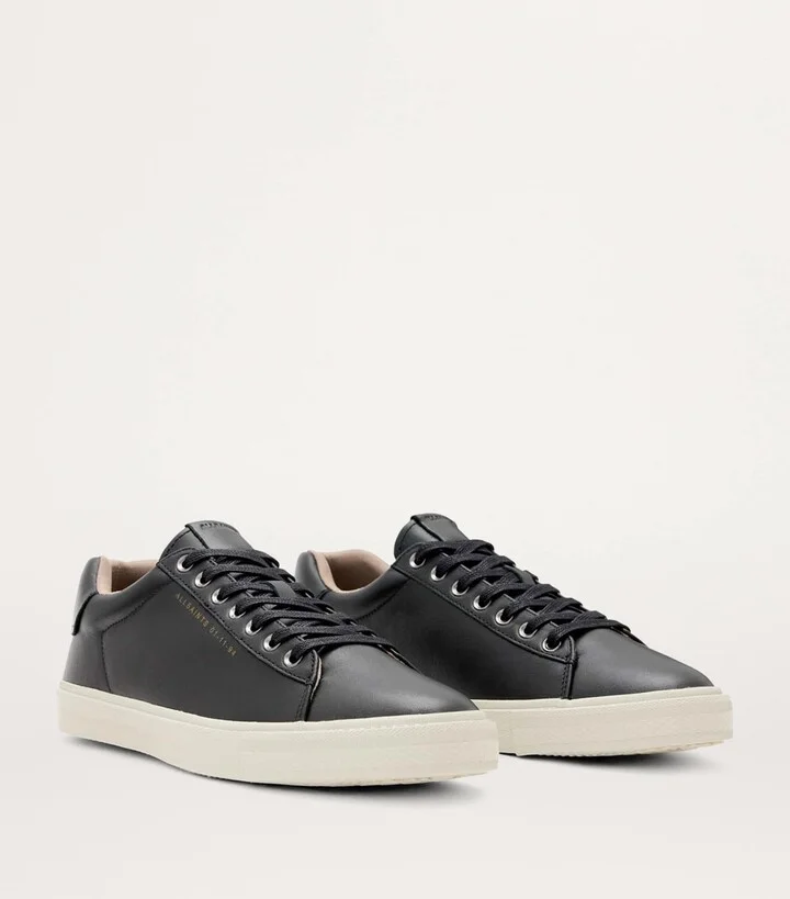 AllSaints Leather Brody Sneakers - Image 2