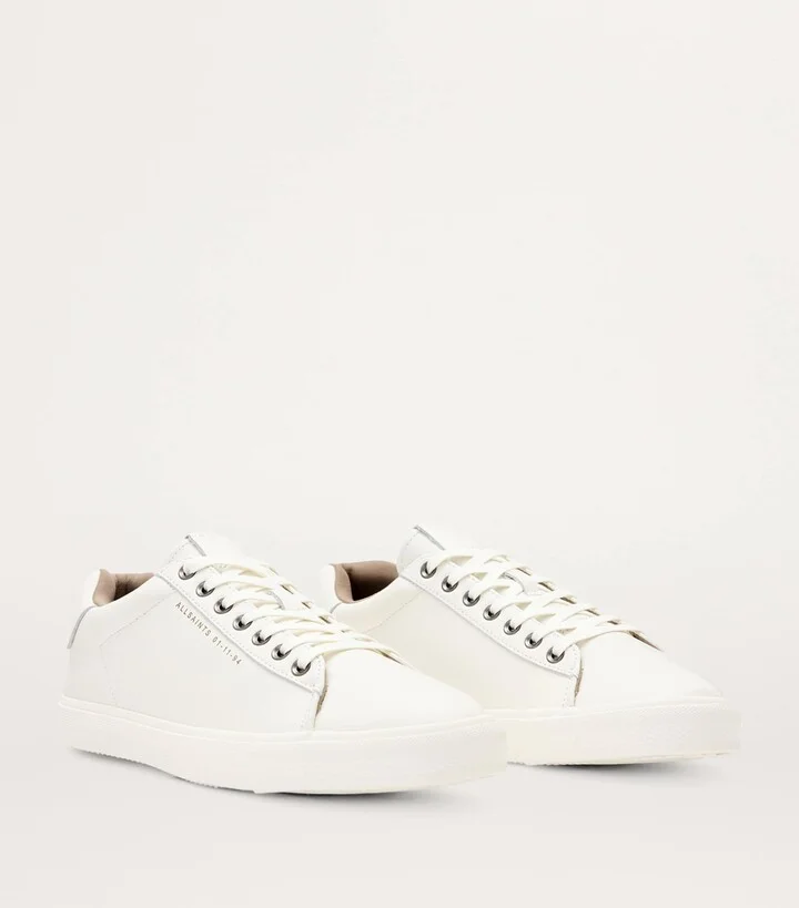 AllSaints Leather Brody Sneakers - Image 2