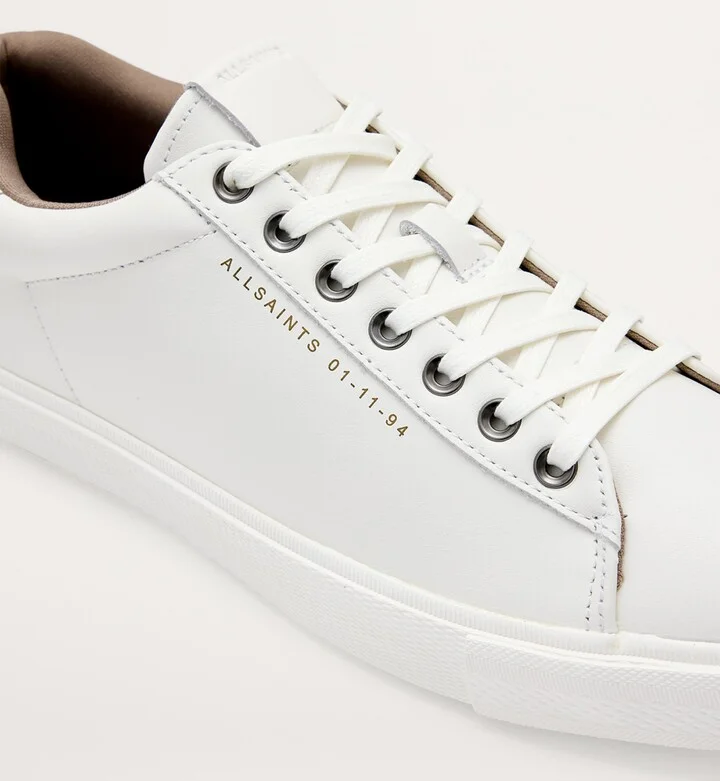 AllSaints Leather Brody Sneakers - Image 4