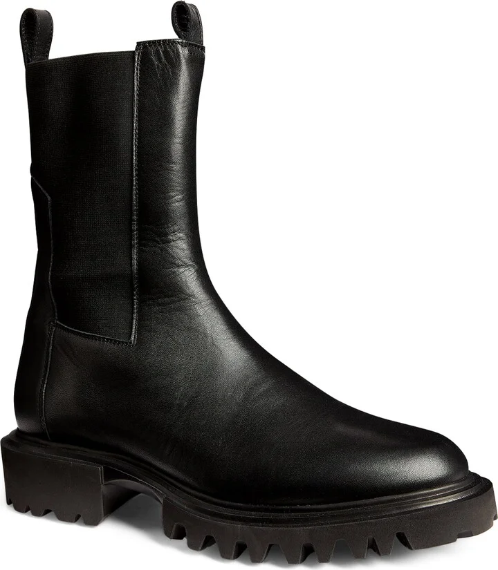 AllSaints Leather Hallie Boots - Image 3
