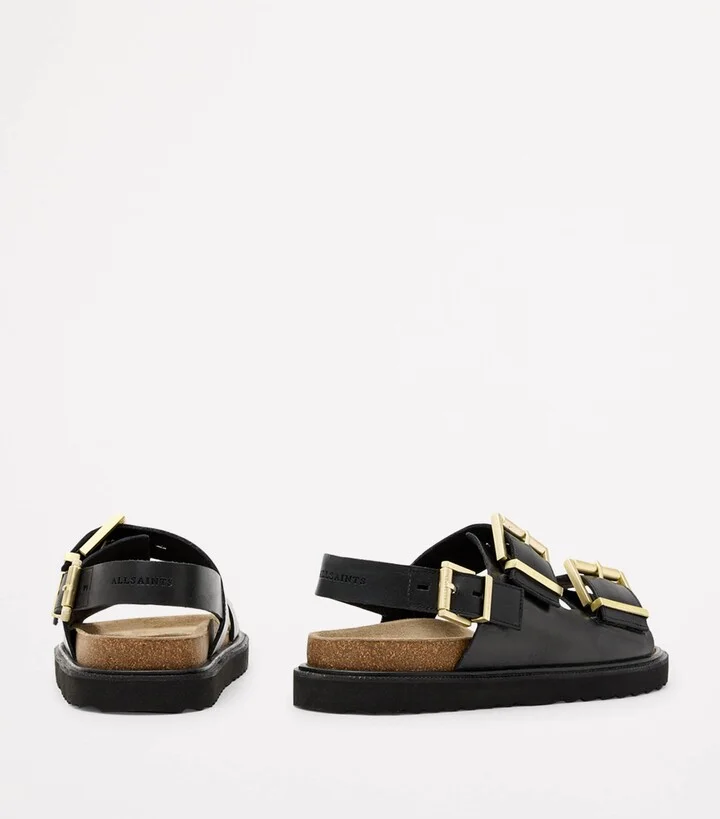 AllSaints Leather Isla Sandals - Image 3